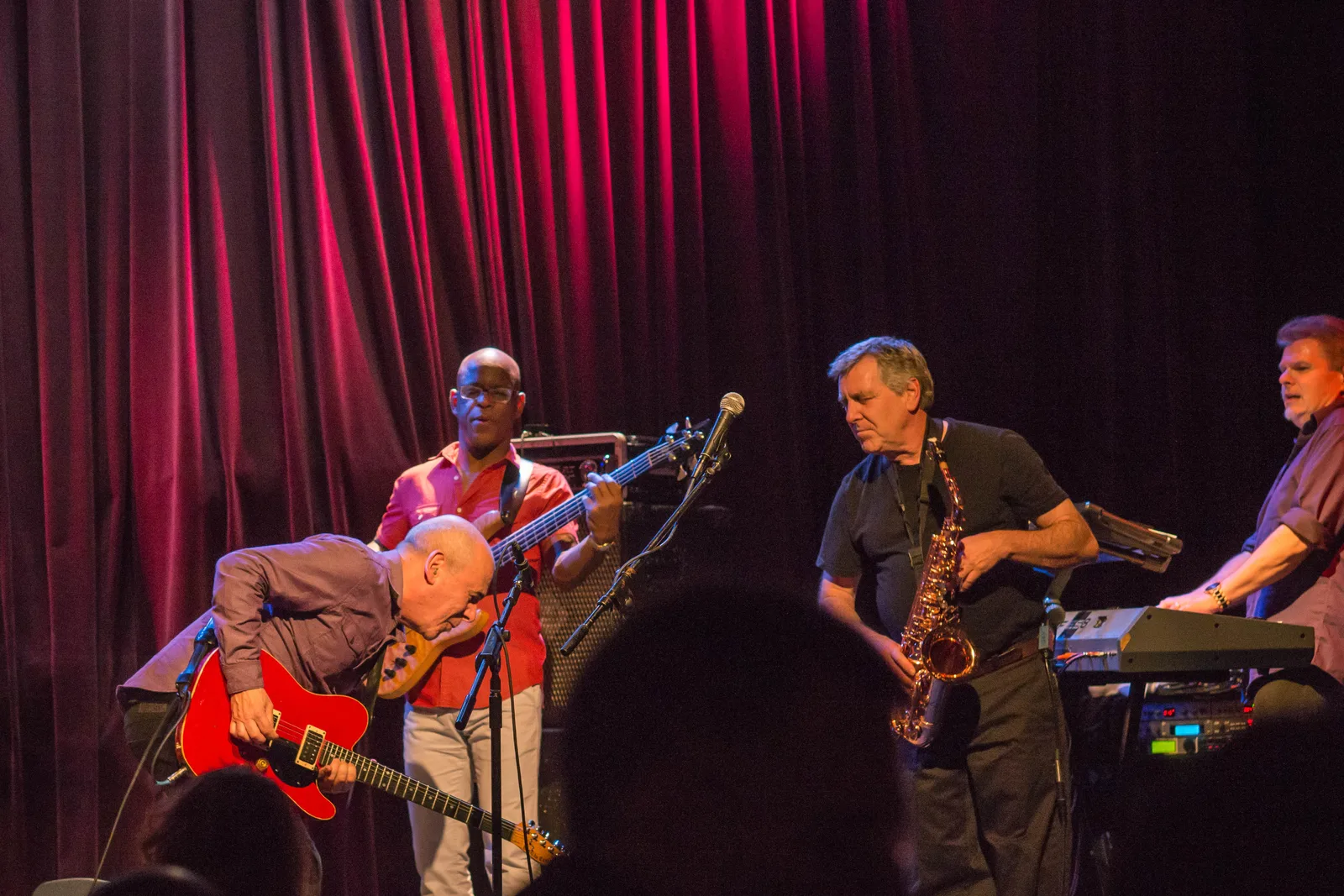 Spyro Gyra on stage at Dimitriou's Jazz Alley in Seattle; the jazz band plays the Cain Center for the Arts in Cornelius on Nov. 10.